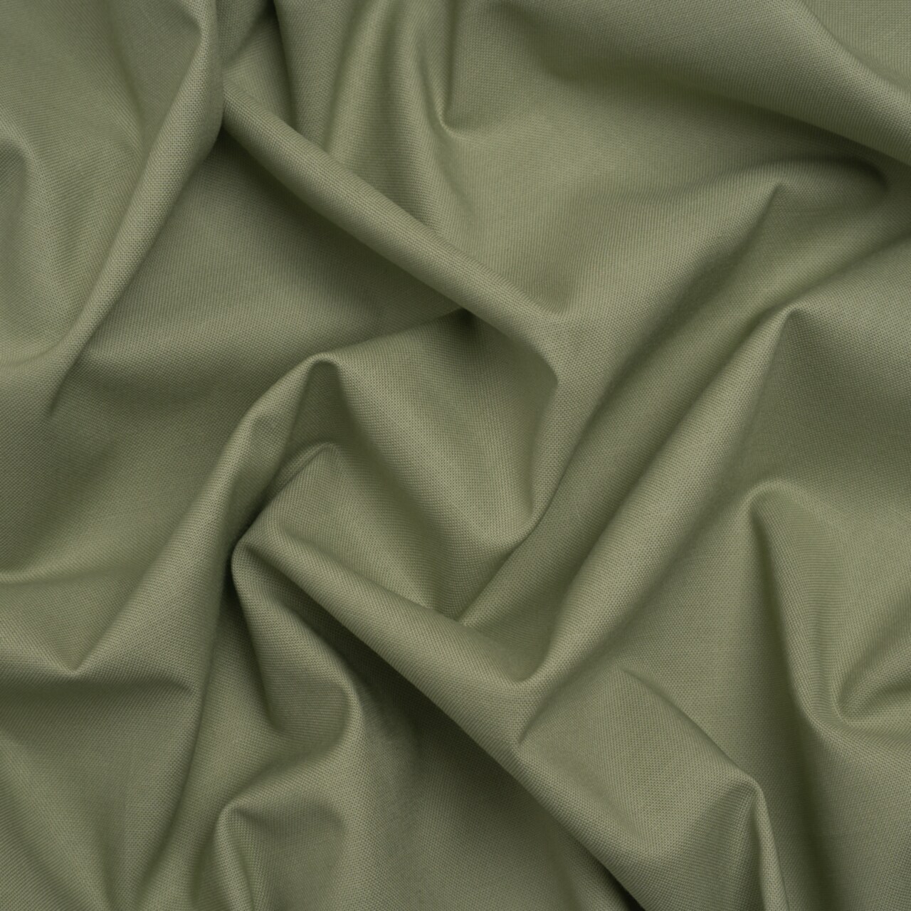 1 Yard Dusty Sage Green Solid Quilting Cotton Fabric - Smooth Soft Hand and Supple Drape